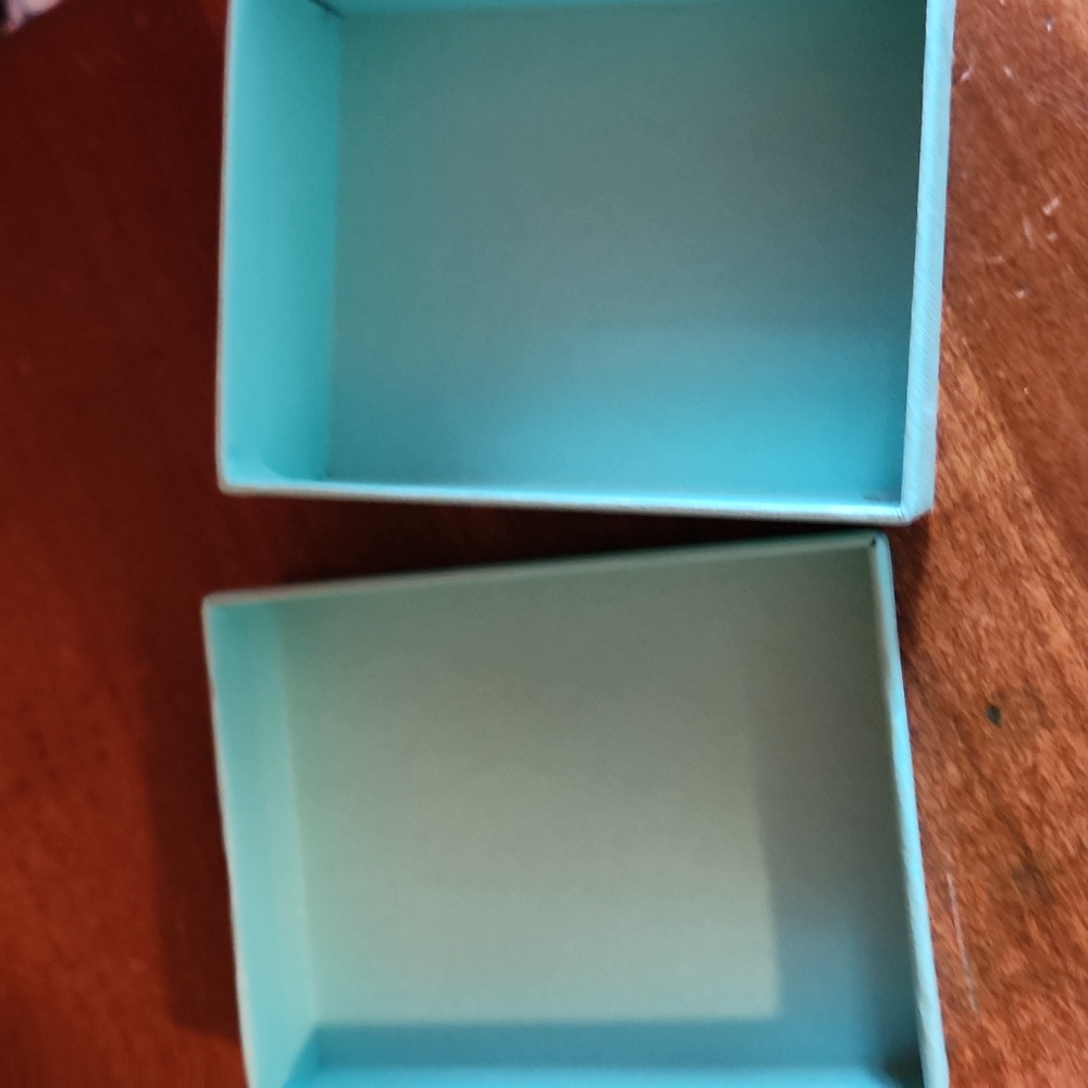 Tiffany & Co. Blue Carboard Jewlery Box-empty And Gift Sack - Picture 6 of 11